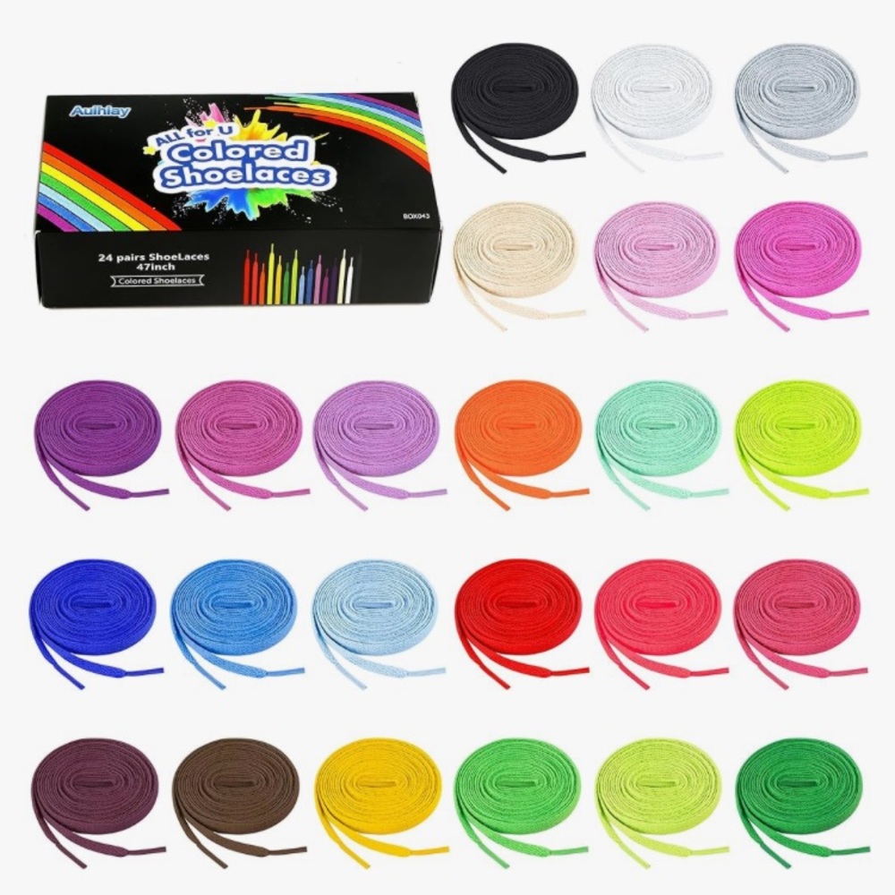 🔸NWT🔸24 Pairs of Kids Shoelaces